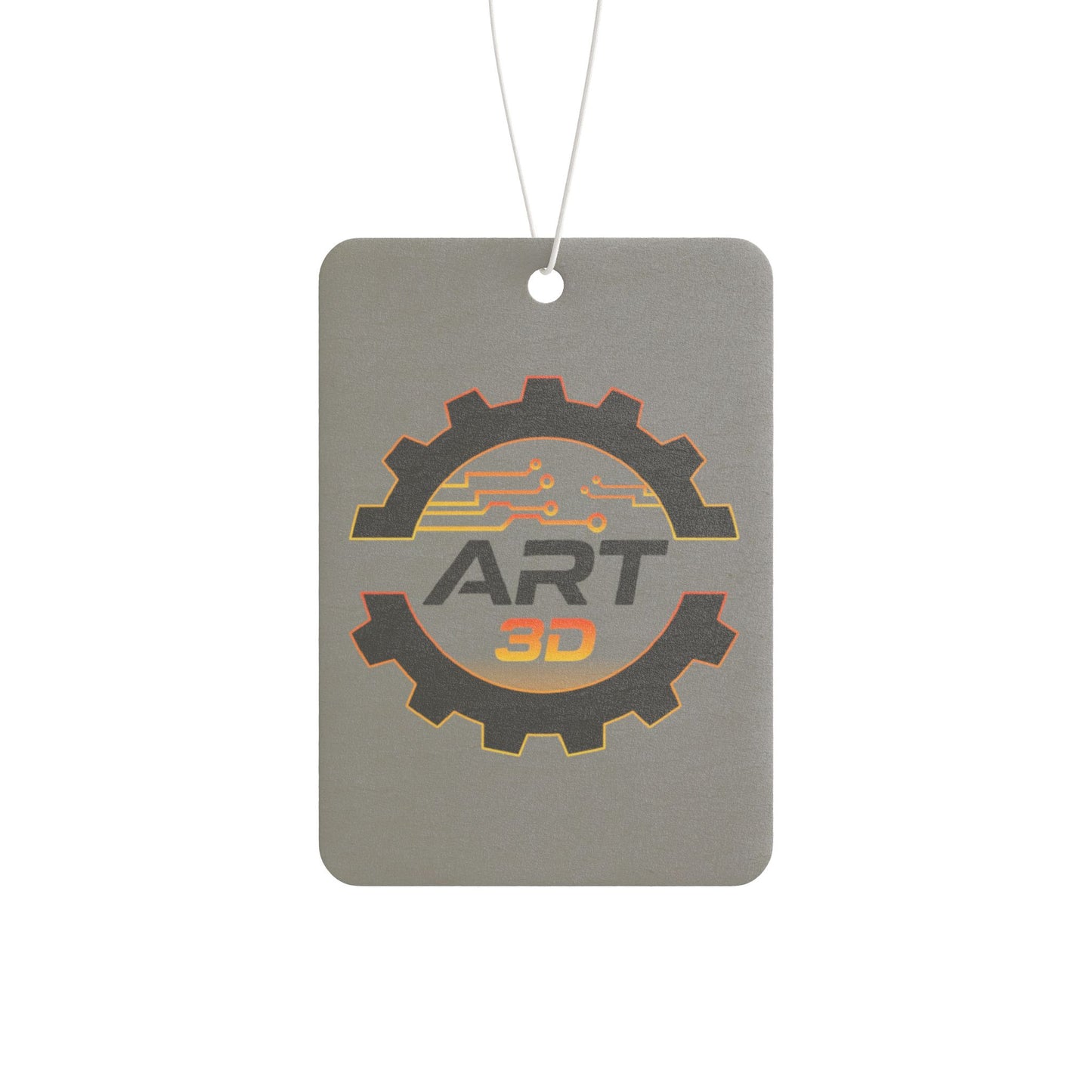ART3D Black Gear Stacked Car Air Freshener