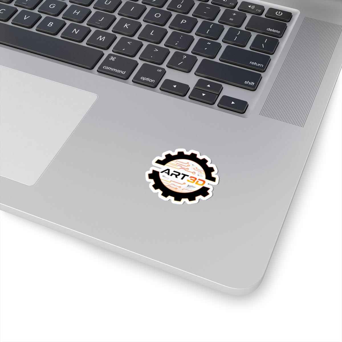 Black Gear - Kiss-Cut Stickers