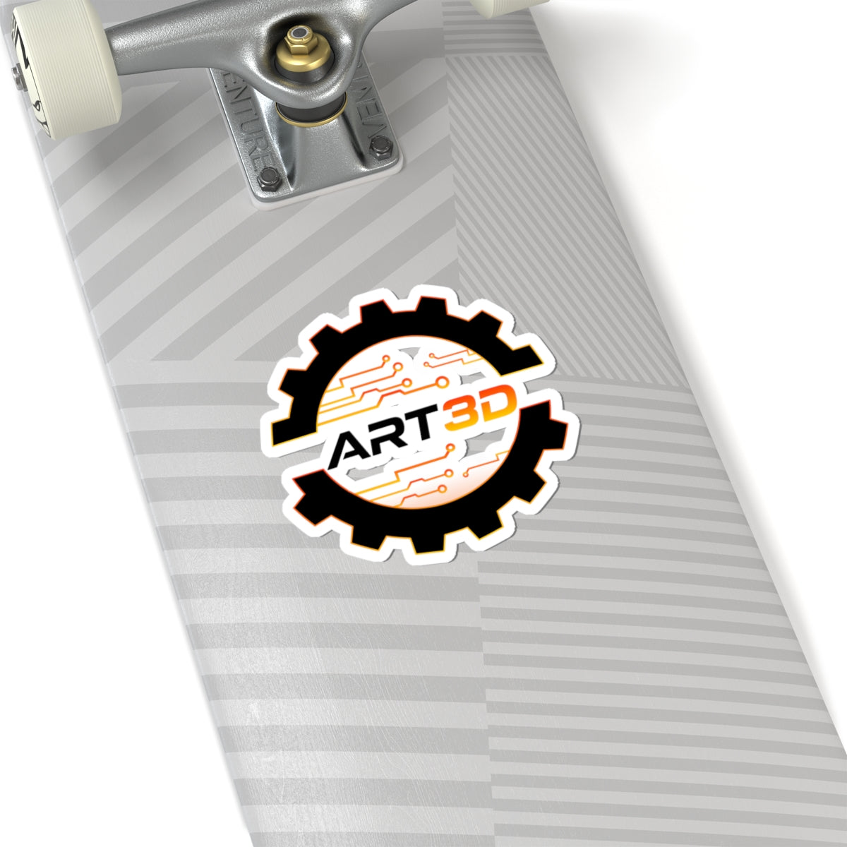 Black Gear - Kiss-Cut Stickers