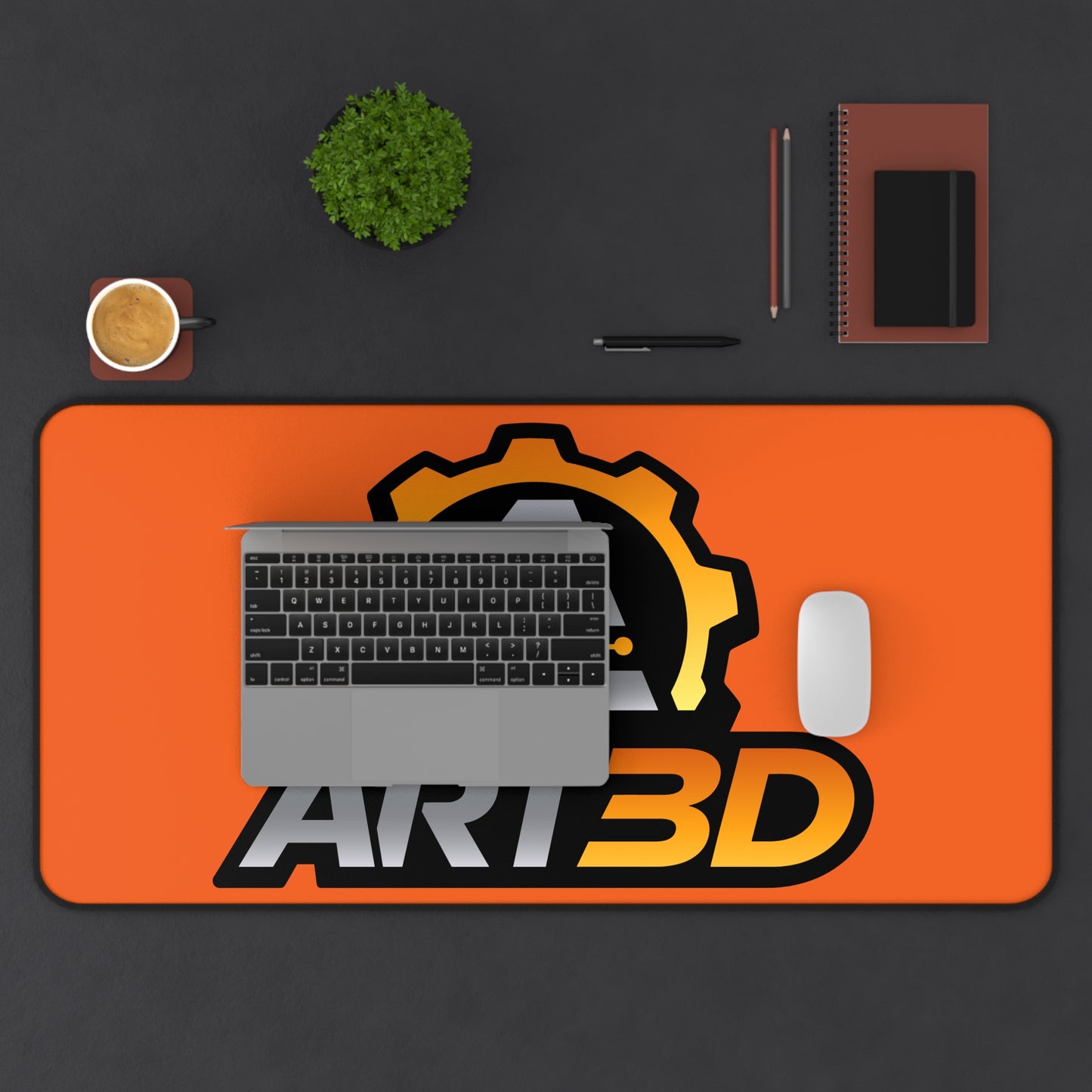 ART3D Gear Desk Mat