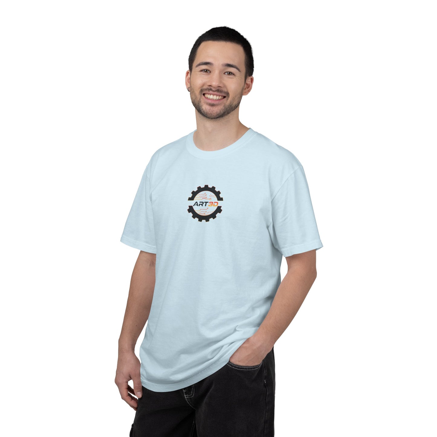 ART3D Black Gear T-Shirt