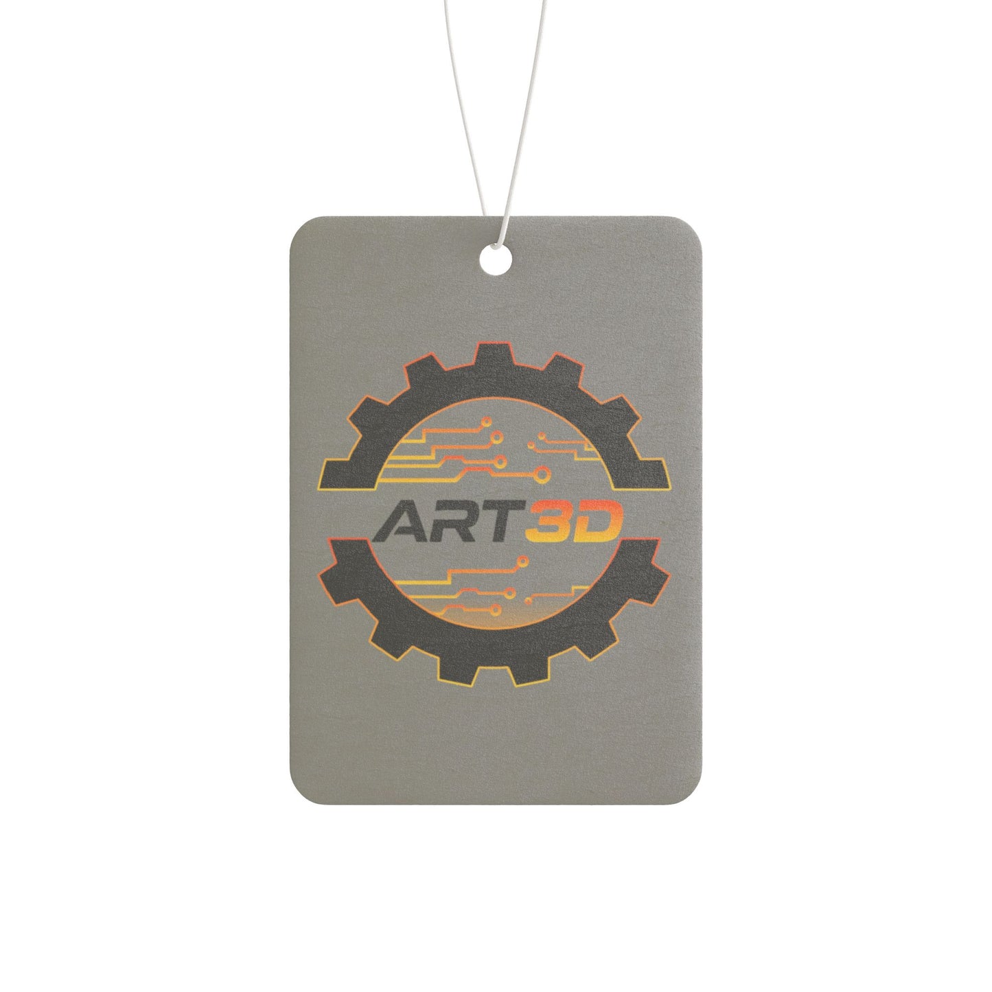 ART3D Black Gear Car Air Freshener