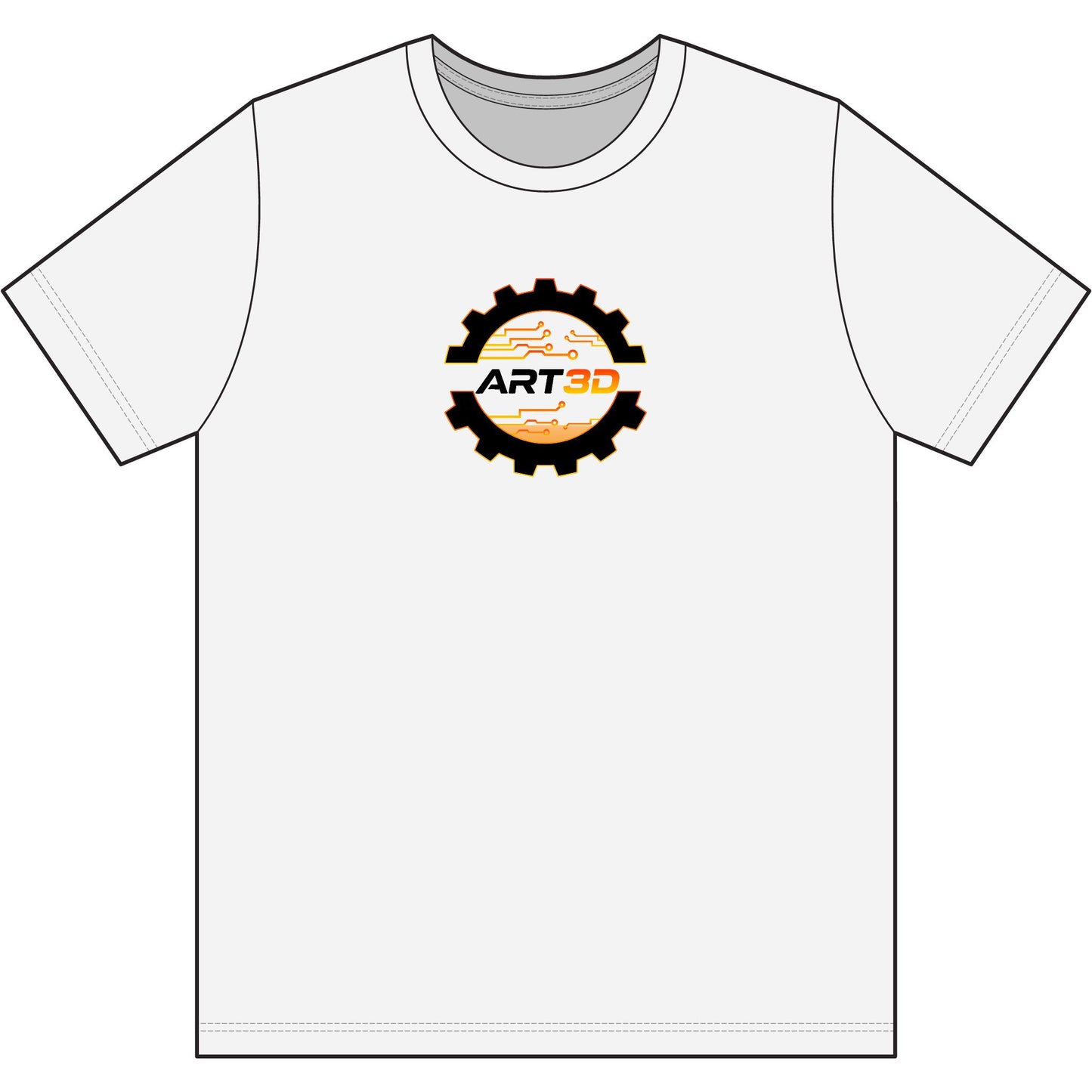 Black Gear - Polyester T‑Shirt
