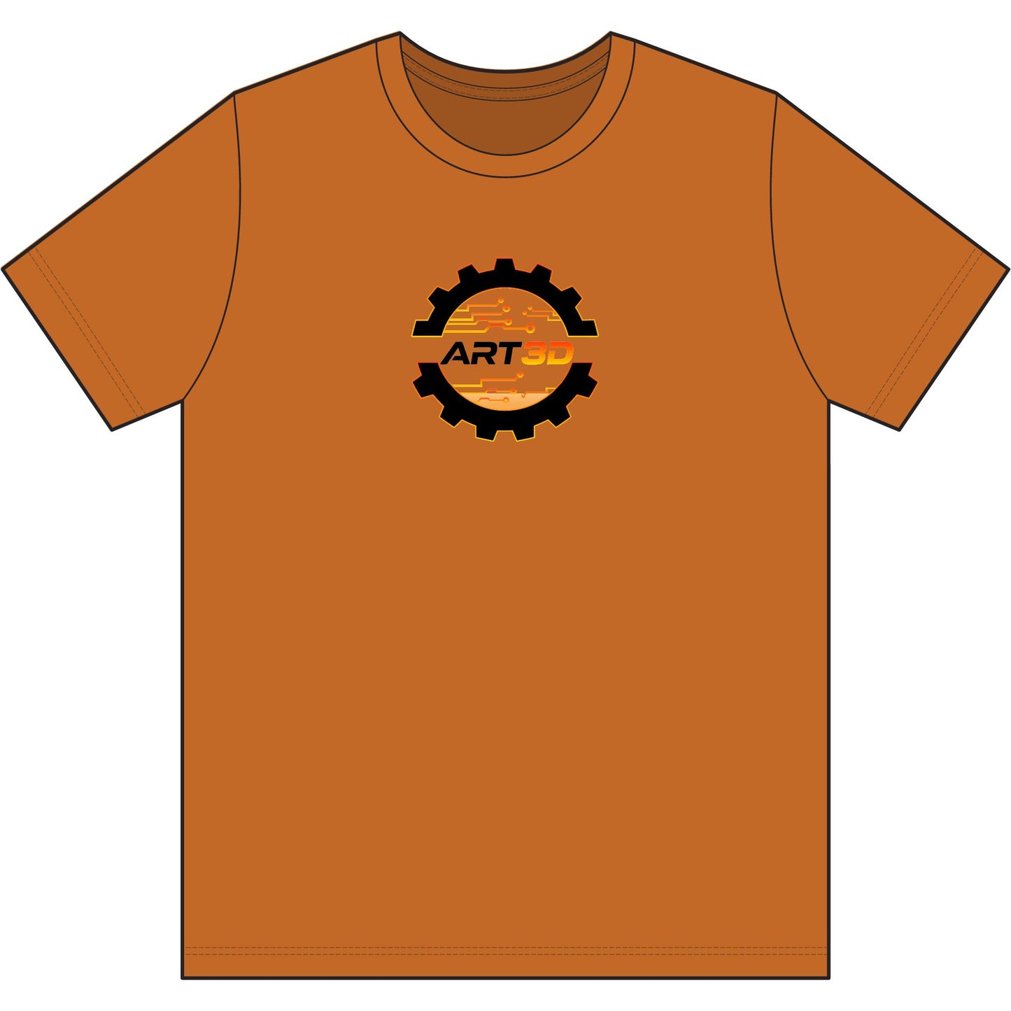 Black Gear - Polyester T‑Shirt