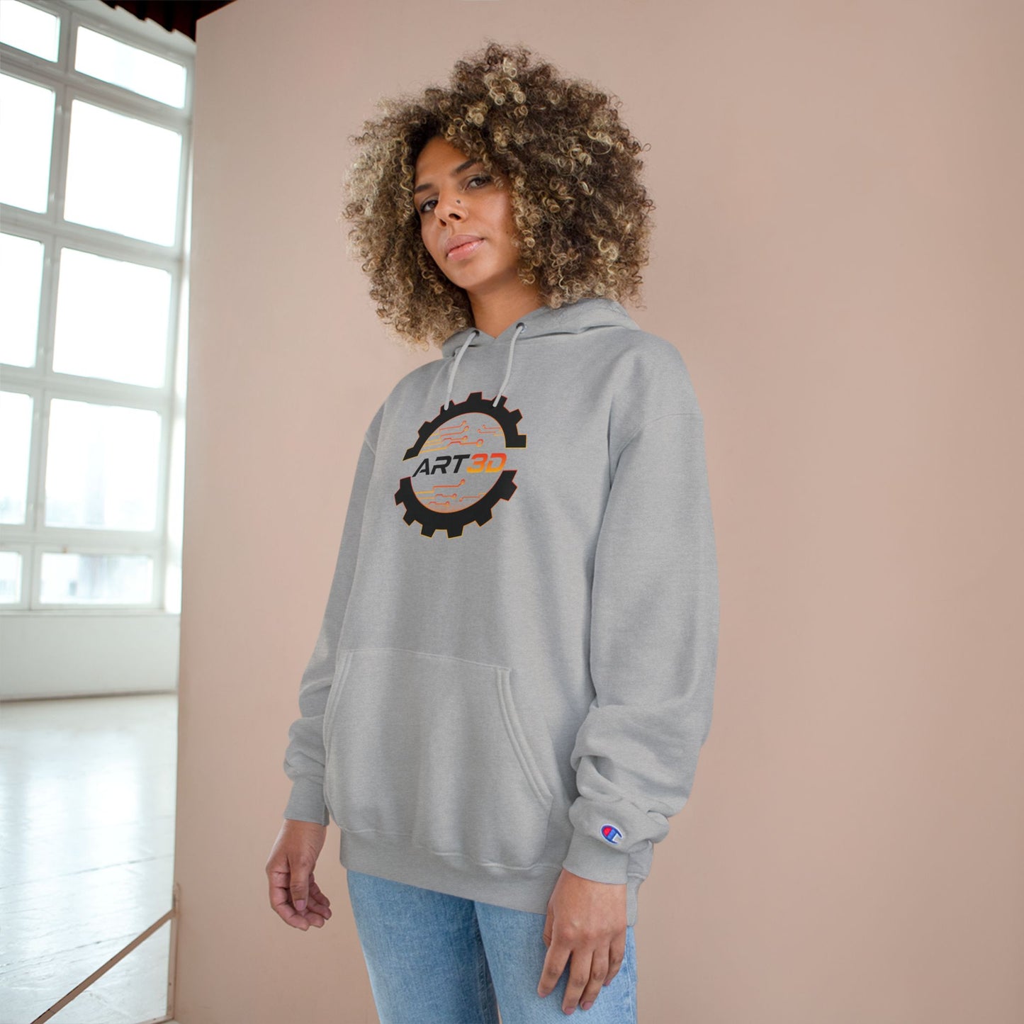 Black Gear - Champion Hoodie