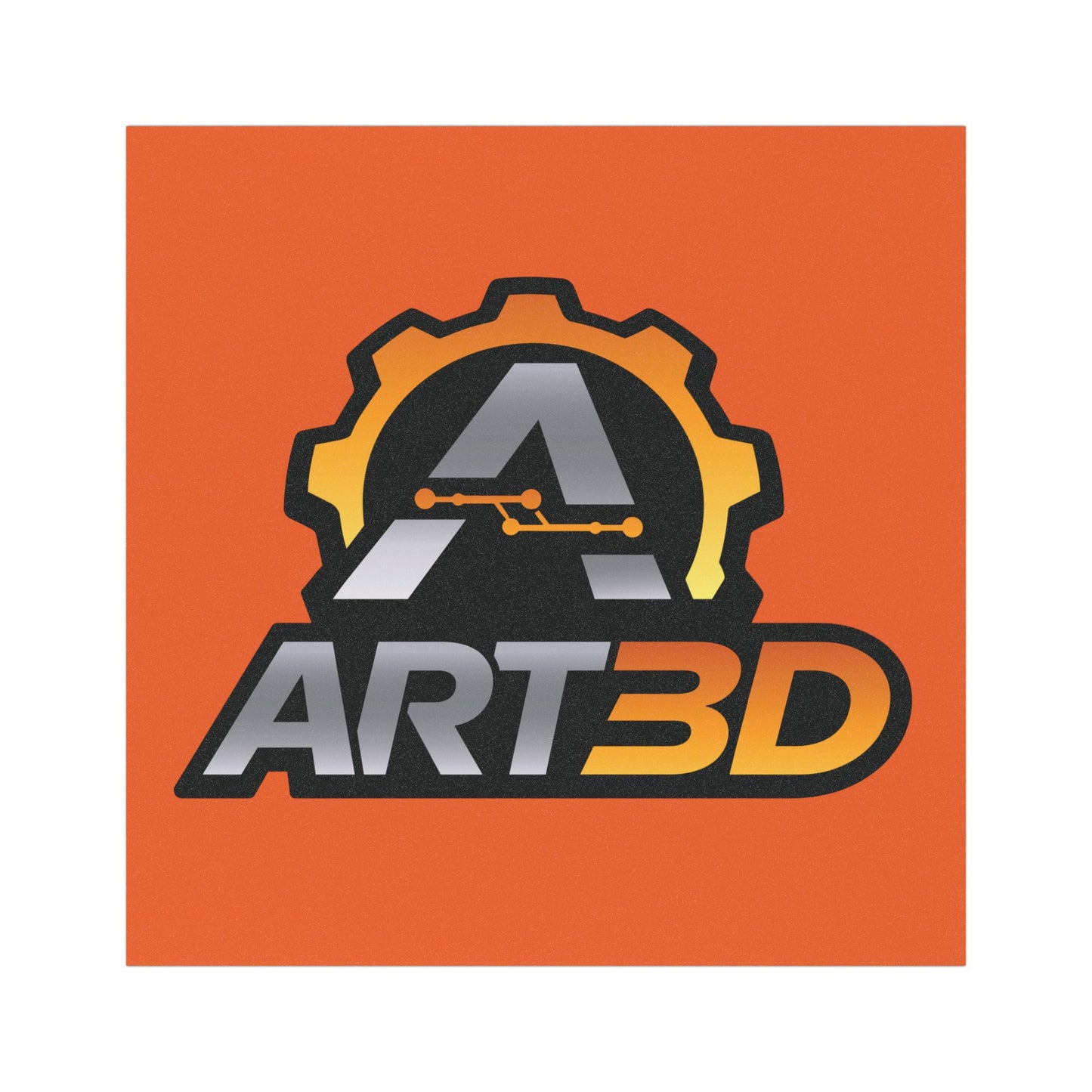 ART3D Gear Car Magnet