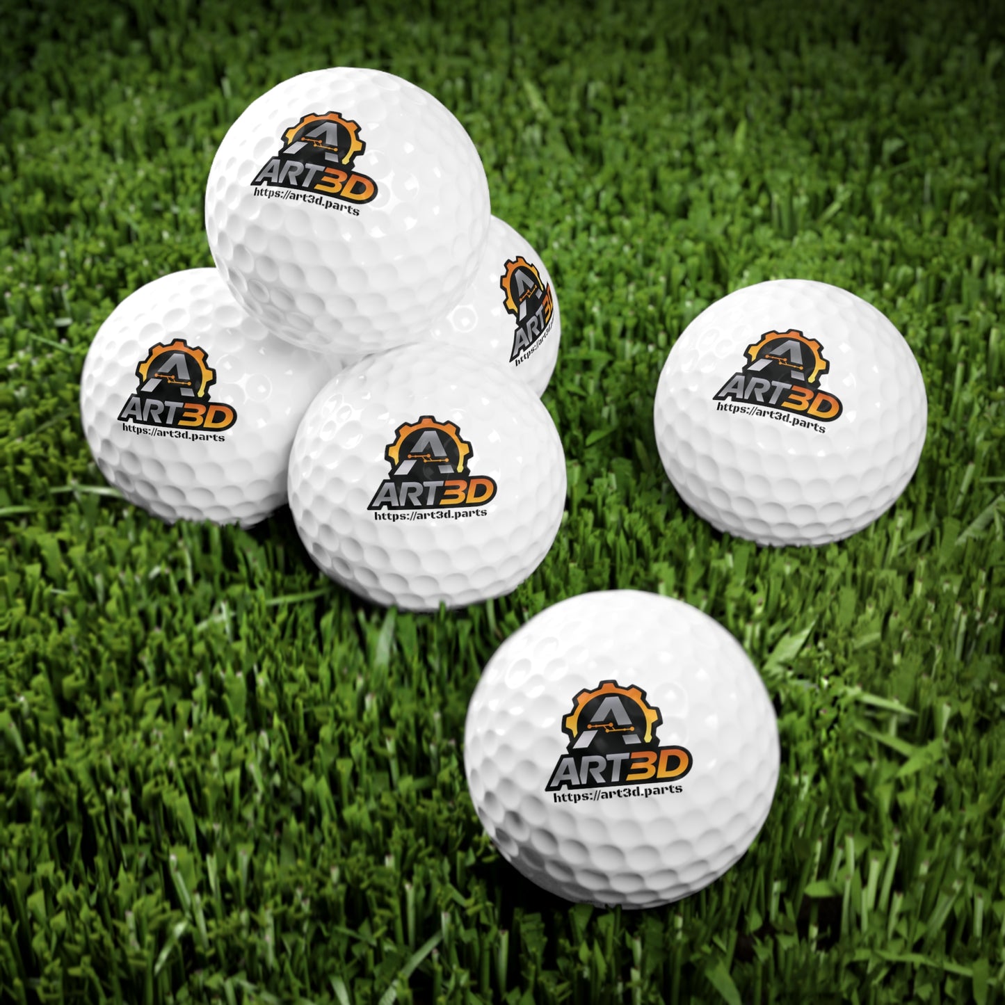 Gear - Golf Balls, 6pcs