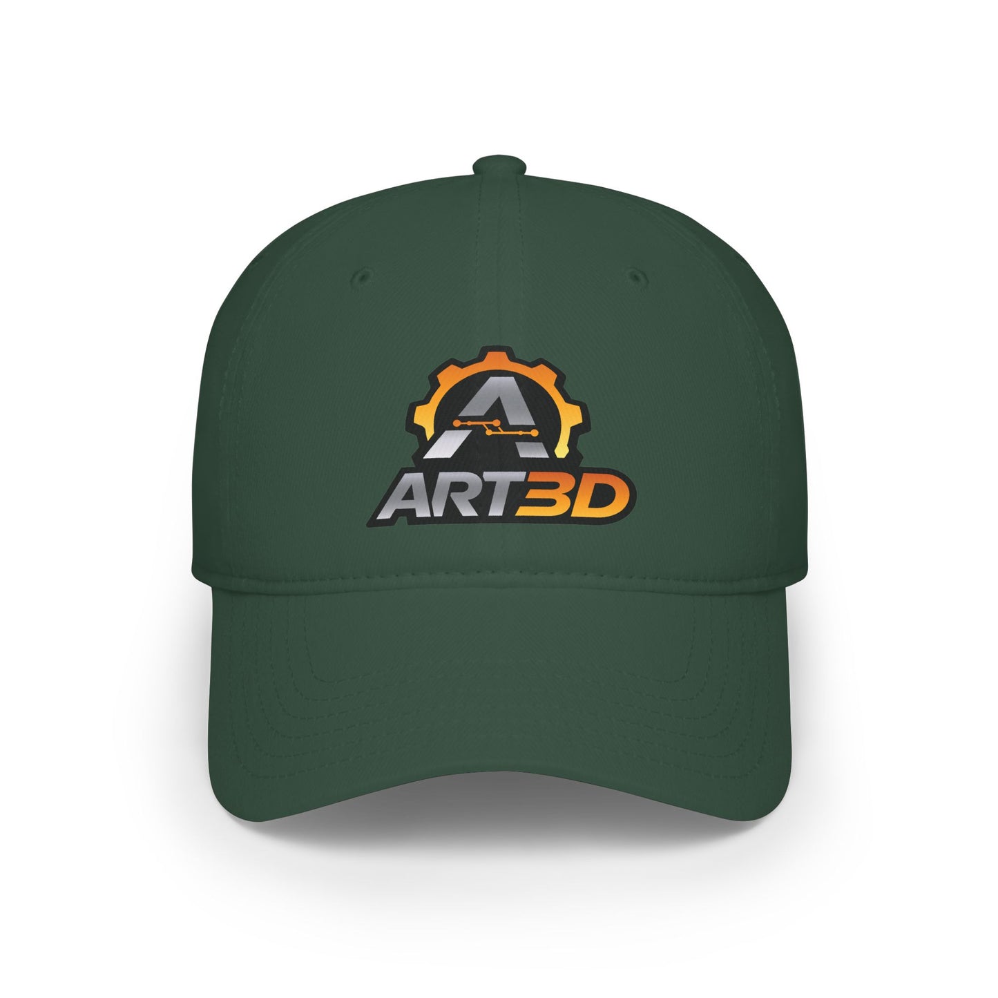 ART3D Gear Low Profile Baseball Cap