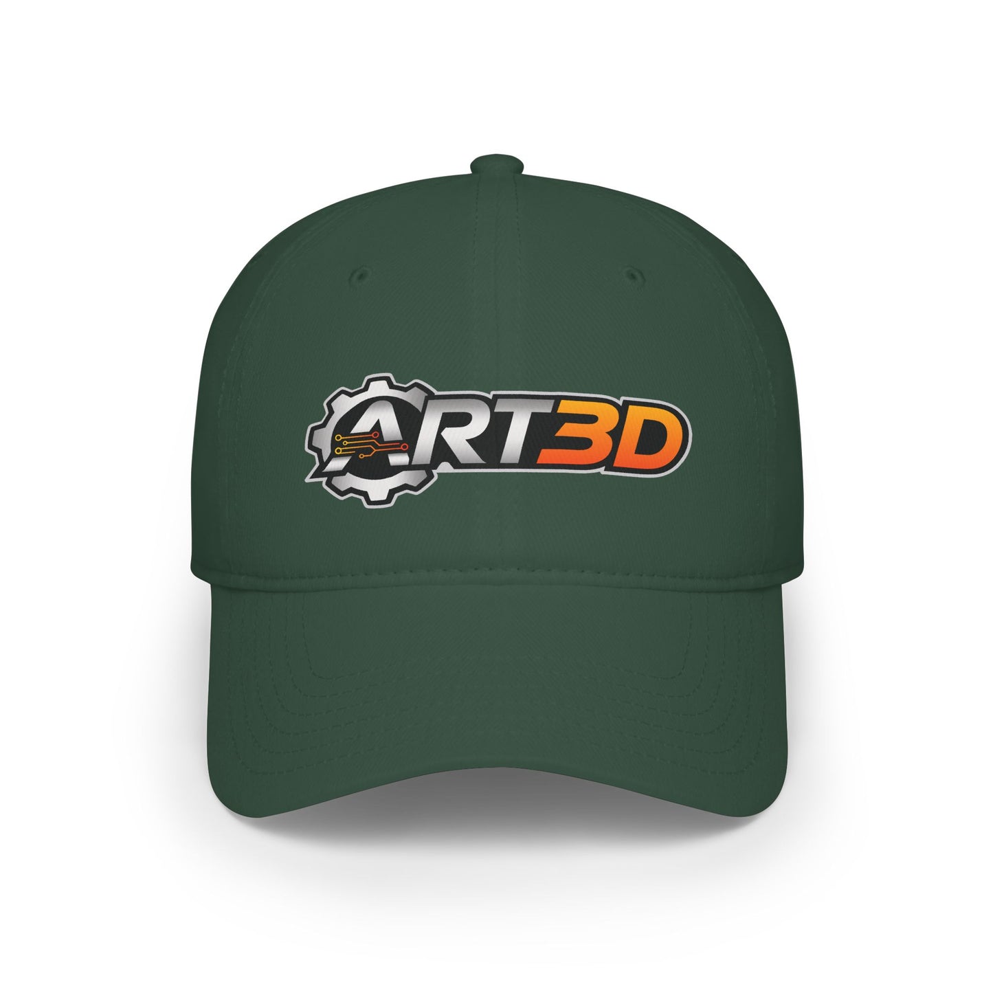 ART3D Smooth Low Profile Baseball Cap