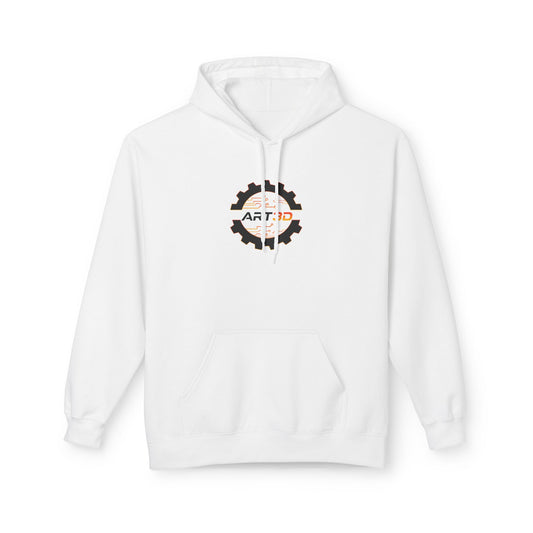 ART3D Black Gear Hoodie