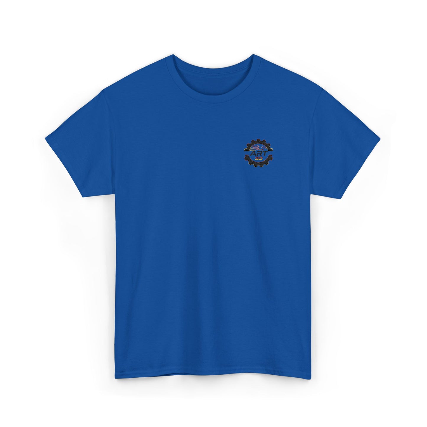 Black Gear Stacked - Vintage T‑Shirt