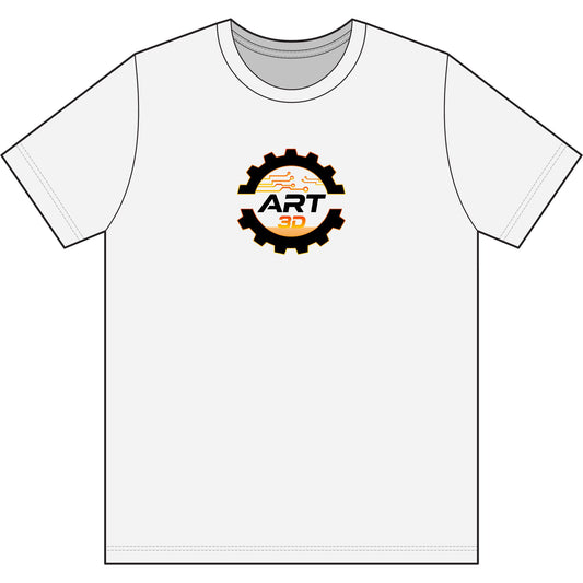 Black Gear Stacked - Polyester T‑Shirt