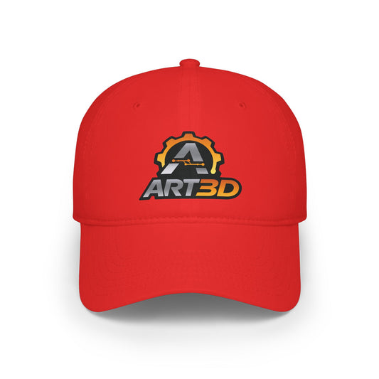 ART3D Gear Low Profile Baseball Cap
