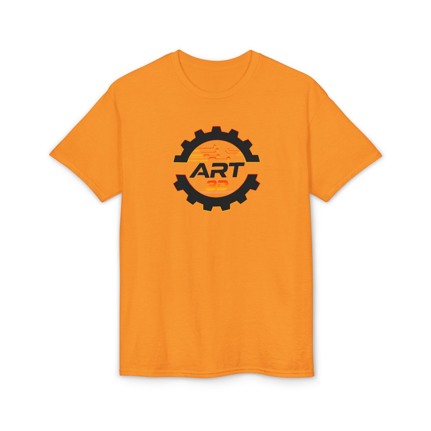 Black Gear Stacked - Tech T-Shirt