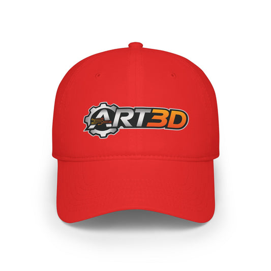 ART3D Smooth Low Profile Baseball Cap