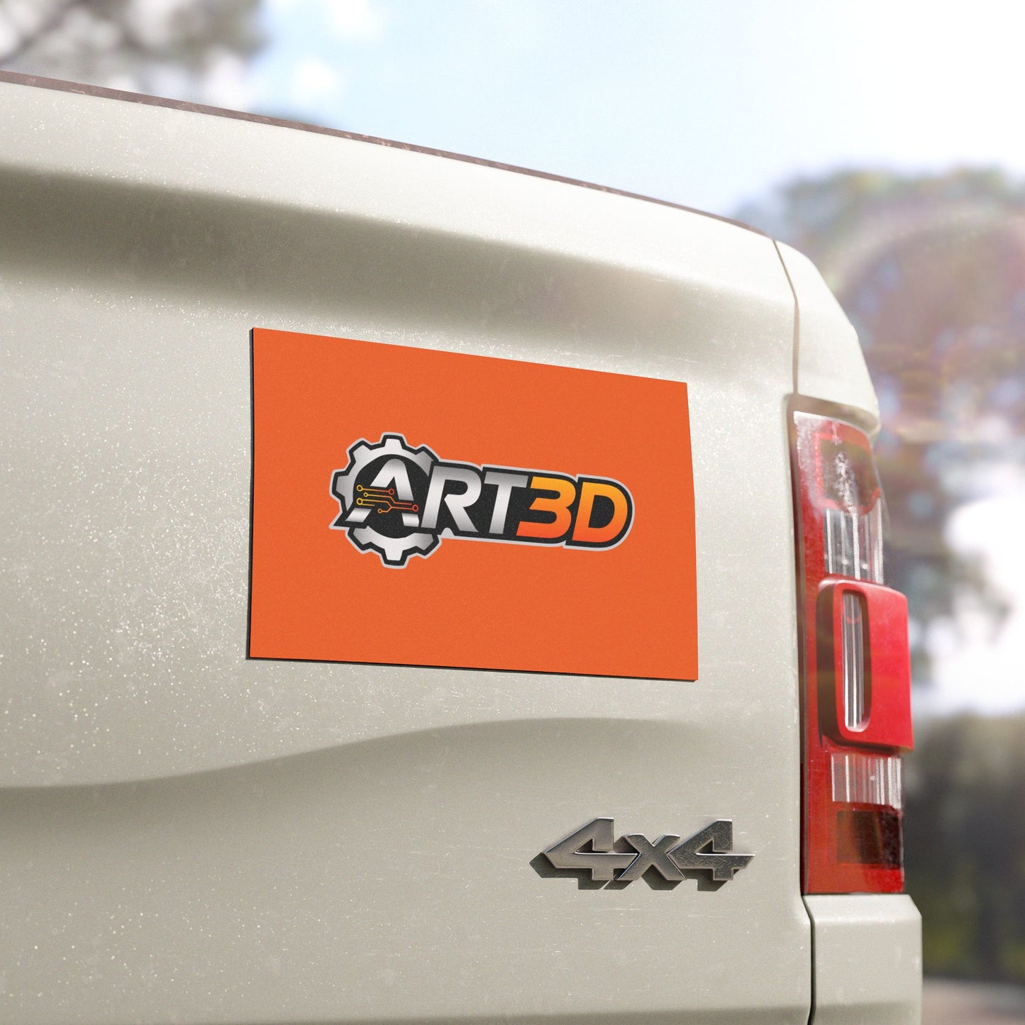 ART3D Smooth Car Magnet