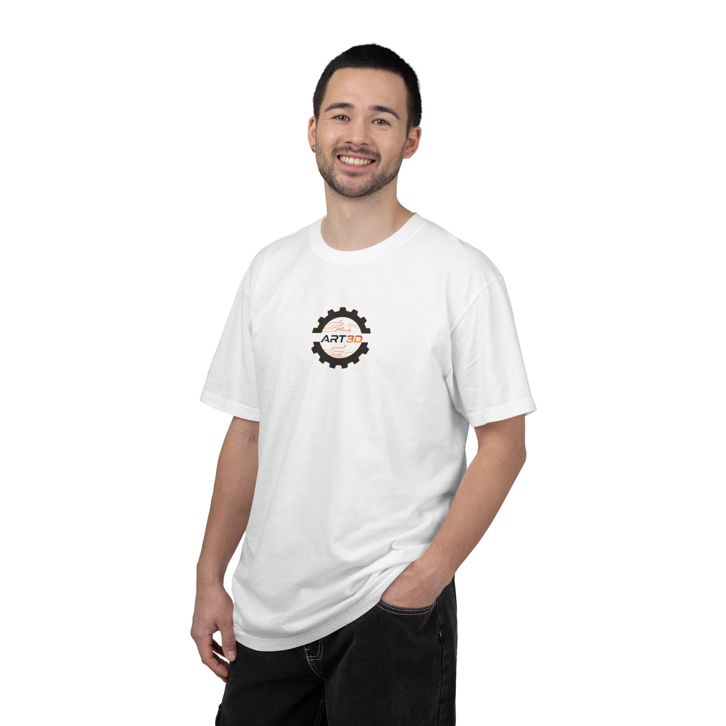 ART3D Black Gear T-Shirt