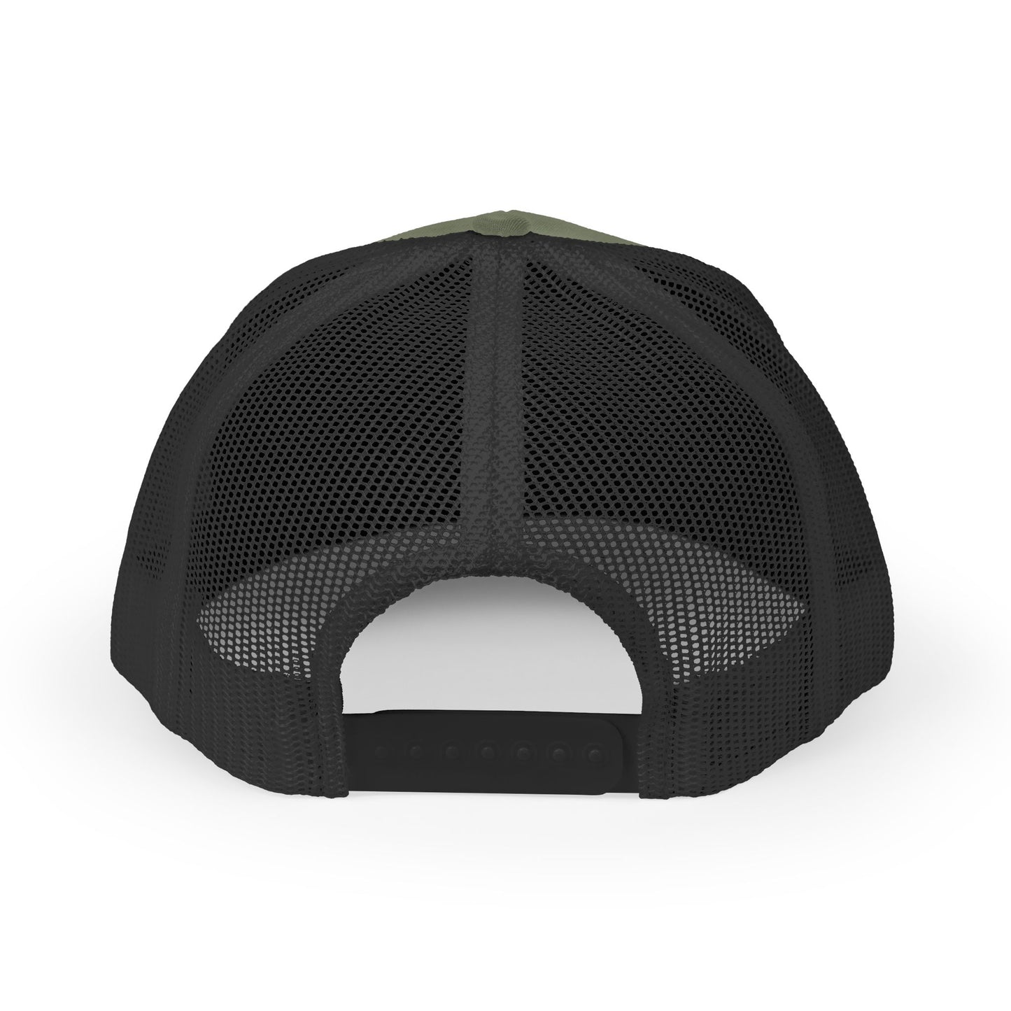 ART3D Black Gear Stacked Trucker Cap