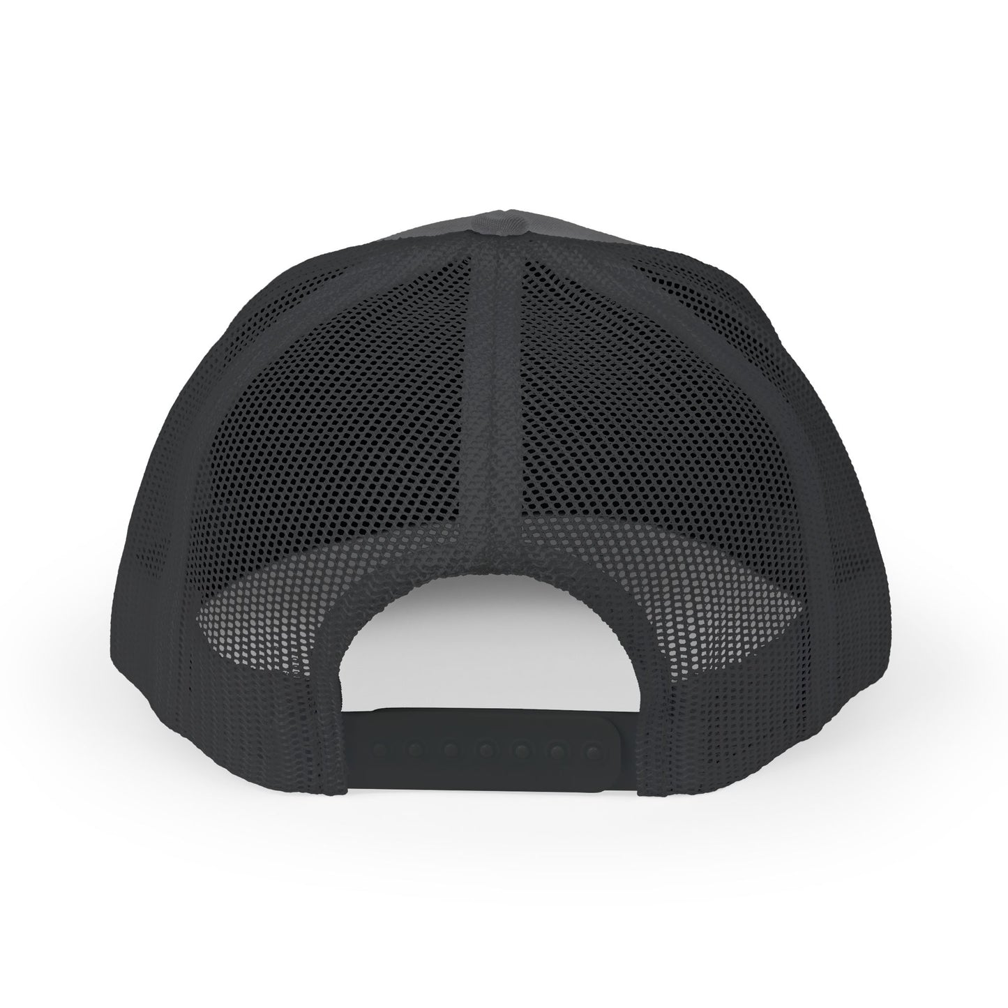 ART3D Black Gear Stacked Trucker Cap