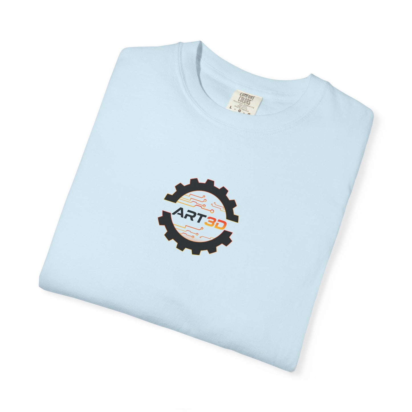 ART3D Black Gear T-Shirt