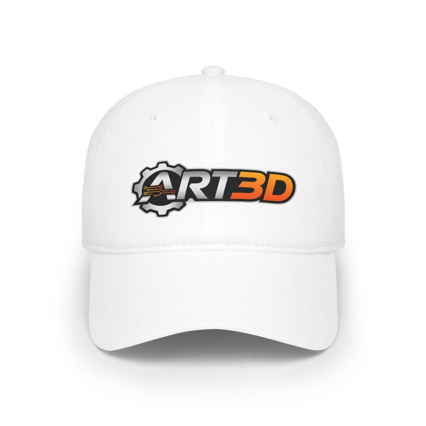 ART3D Smooth Low Profile Baseball Cap