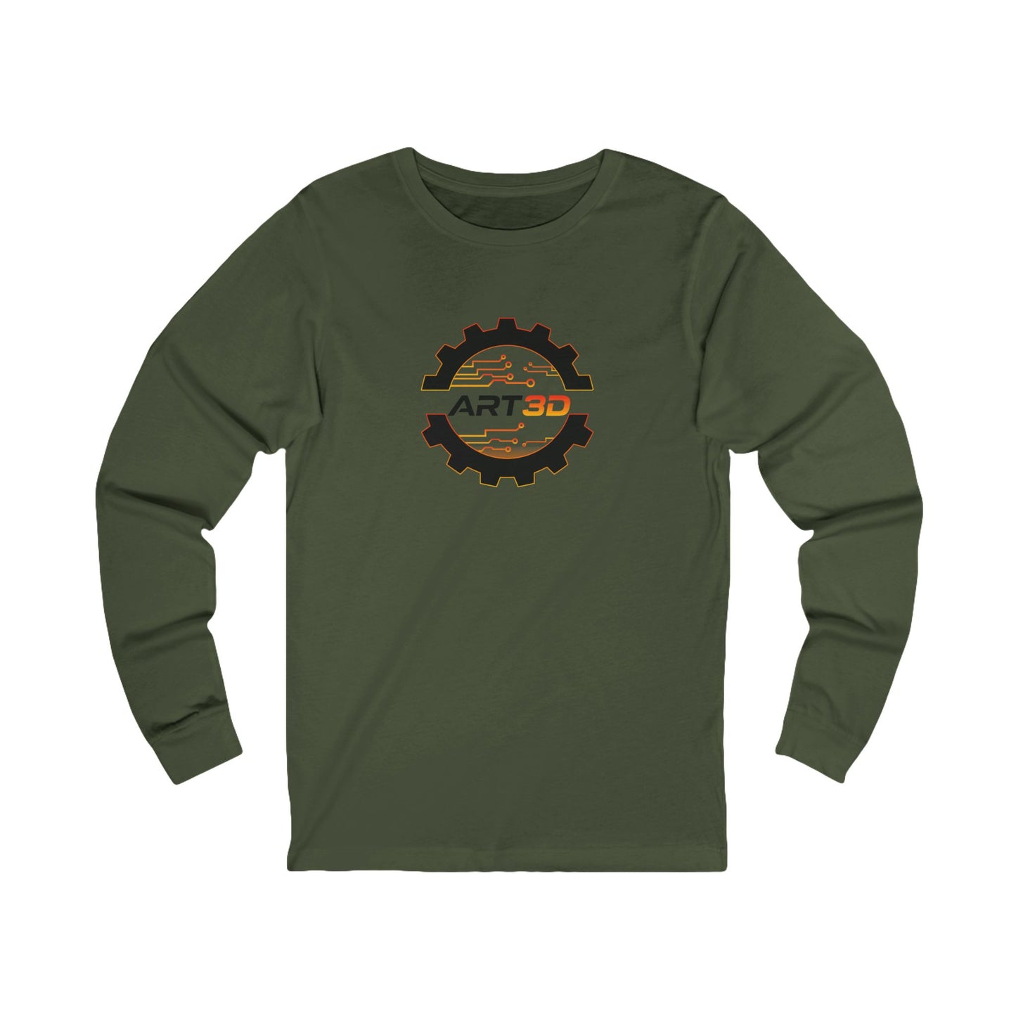 Black Gear - Long Sleeve Tee