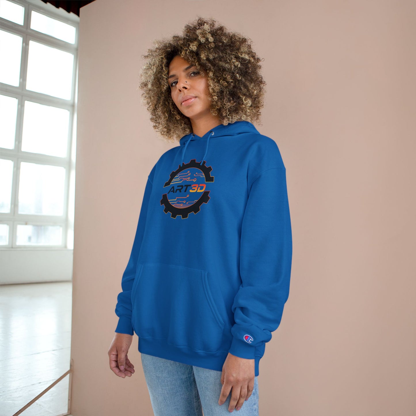 Black Gear - Champion Hoodie
