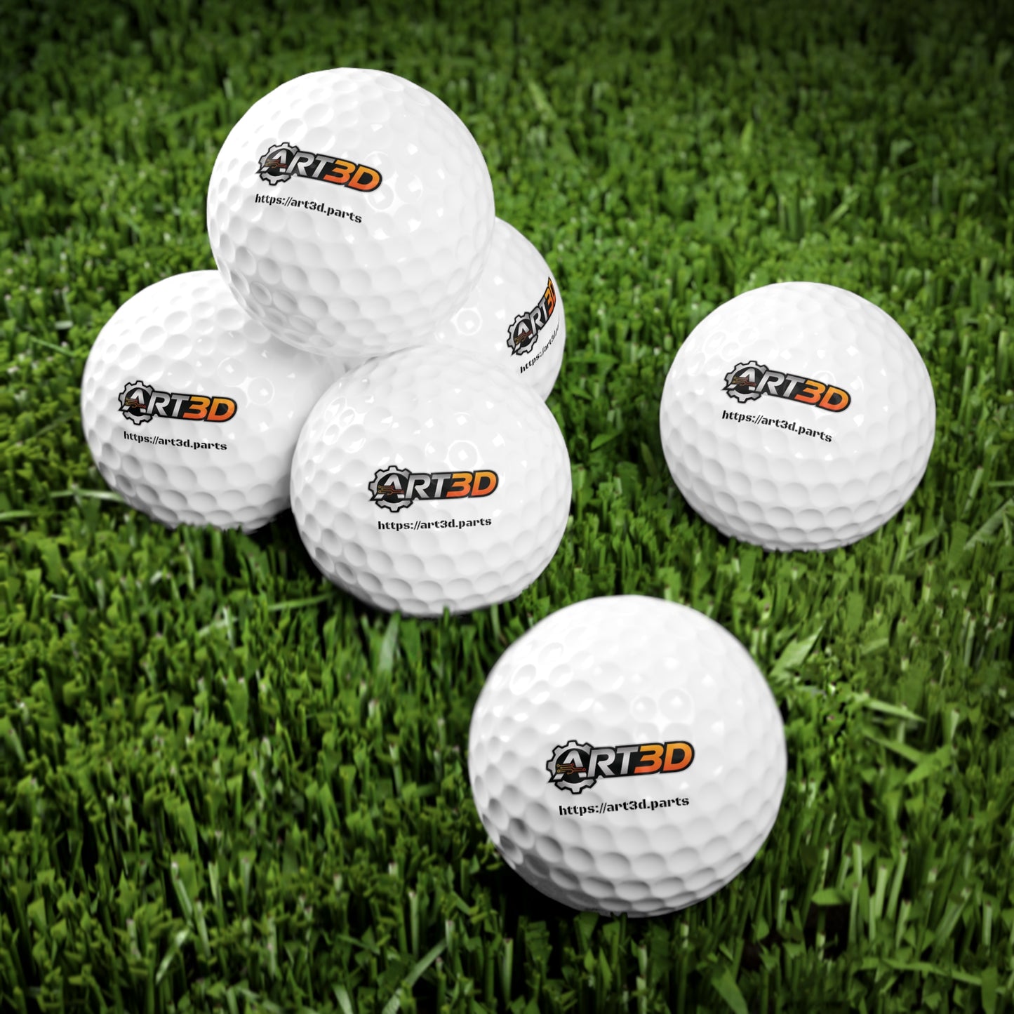 Smooth - Golf Balls, 6pcs