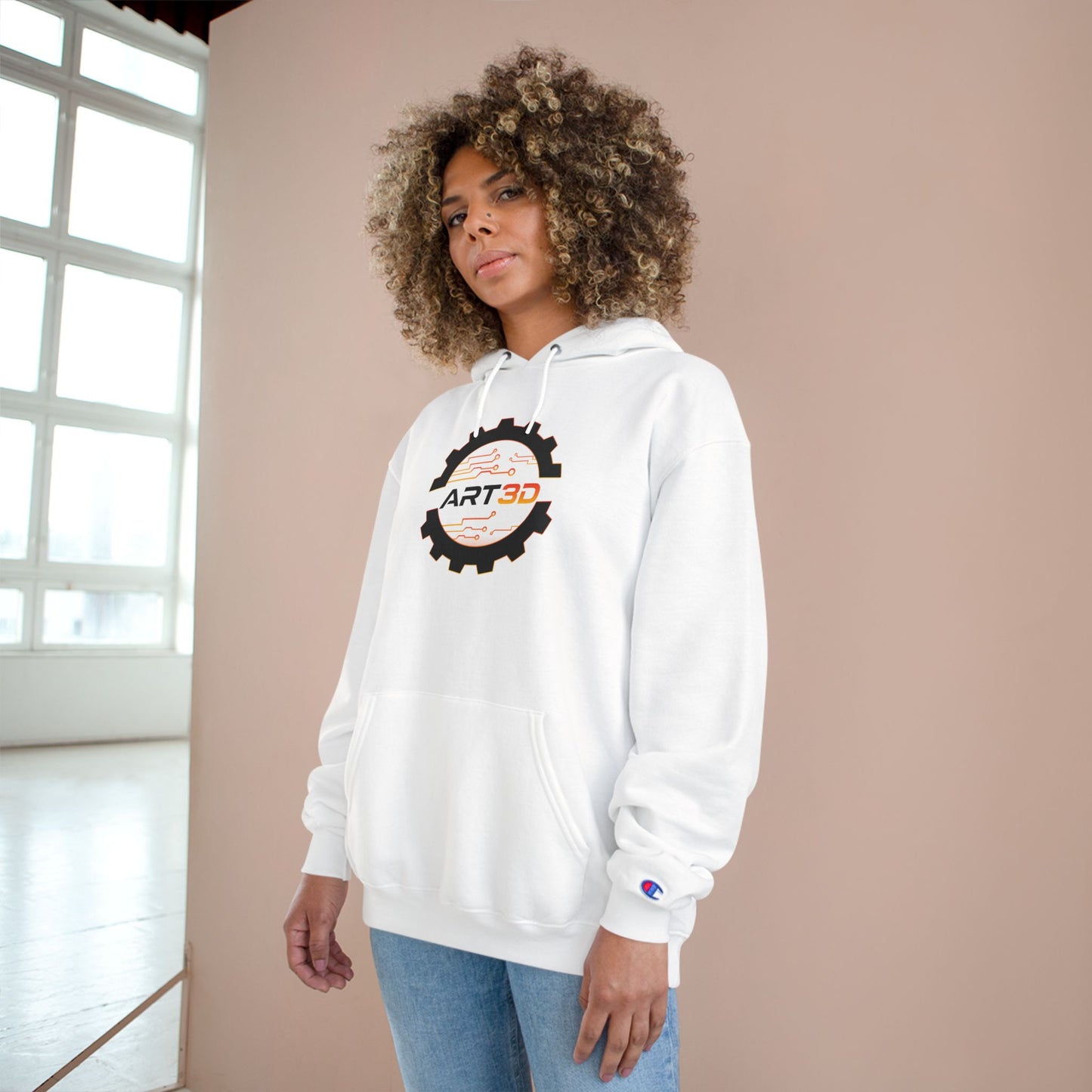 Black Gear - Champion Hoodie