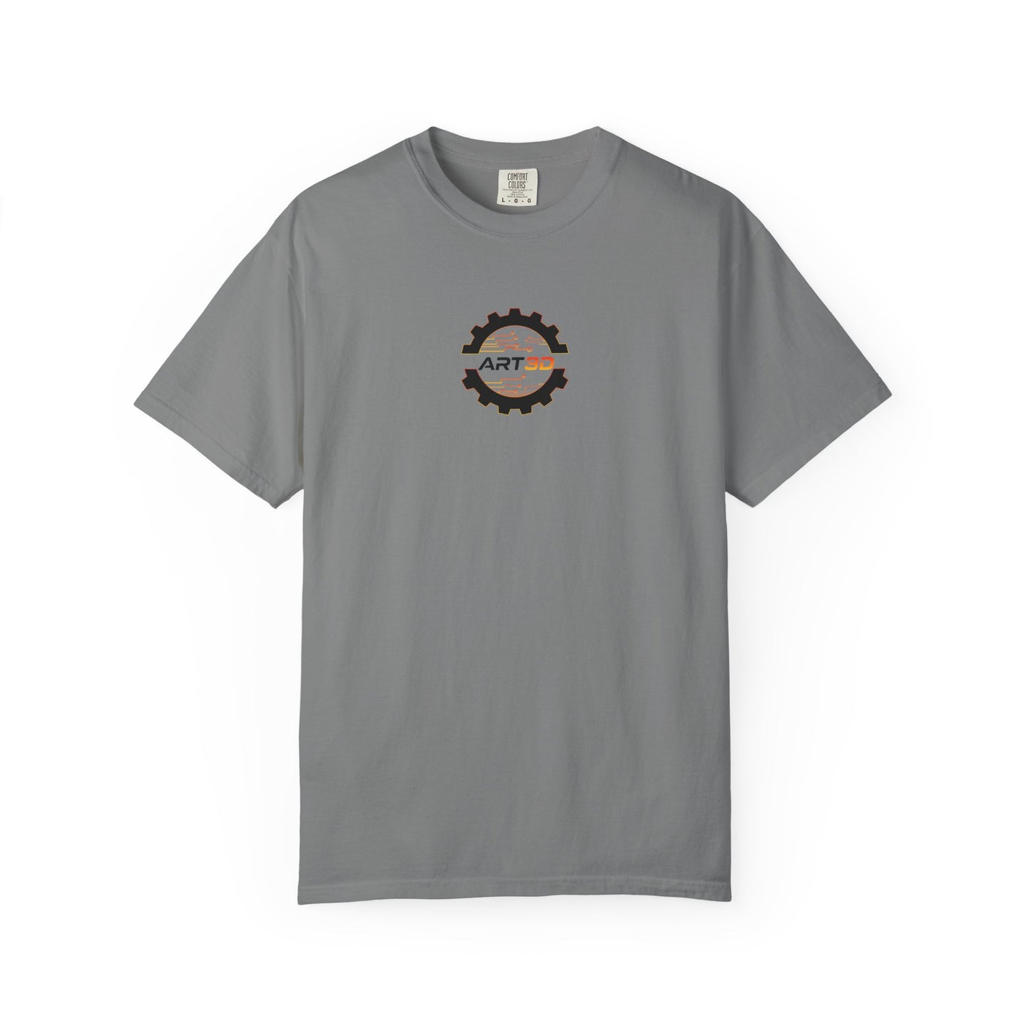 ART3D Black Gear T-Shirt