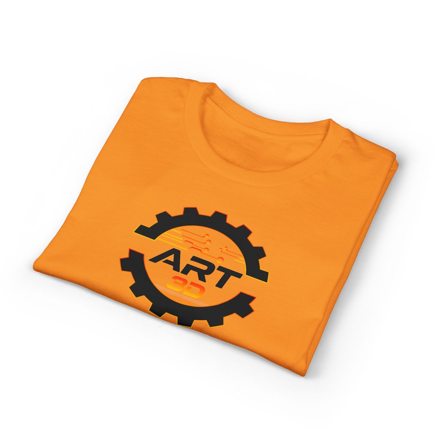 Black Gear Stacked - Tech T-Shirt
